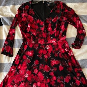 Tommy Hilfiger Floral 3/4 Sleeve Dress